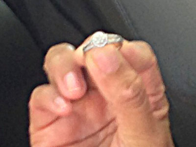 look at all the diamonds-lost diamond ring found in san jose