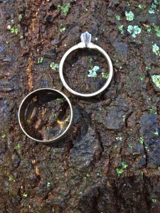 Both gold rings back together again