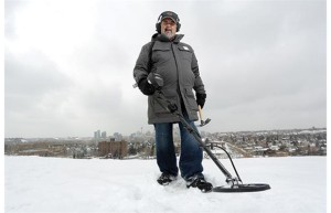 Winter Metal Detecting for Lost Rings