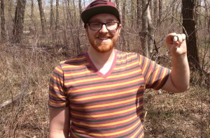Chris had already read my Ring Finder Blog and Posed for this just like he'd seen on my Blog.