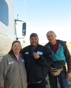 The happy trio, Felina, Jessie(with ring) and Raymond.