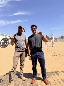owner holding the recovered ring in oklahoma city