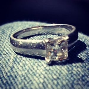 Diamond Platnium Ring