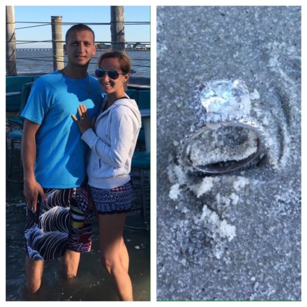 Lost Engagement Ring Found In The Bay At Ocean City, Maryland