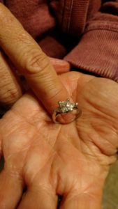 Lost White Gold Diamond Woman’s Ring in Newark, OH. “FOUND”