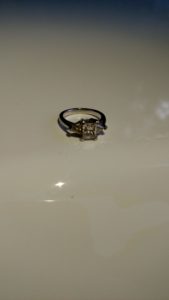 Lost White Gold Diamond Woman’s Ring in Newark, OH. “FOUND”