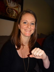Fiance' Meg of Arlington, VA So Happy to Have Her Engagement Ring Back!