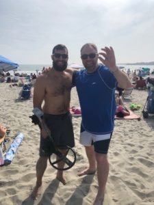 Lost ring at beach... Found!