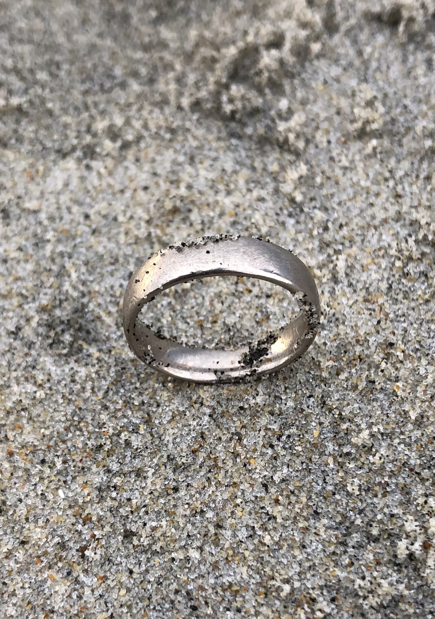 Lost and found Gold ring Metal detector San Diego Cardiff beach Ocean