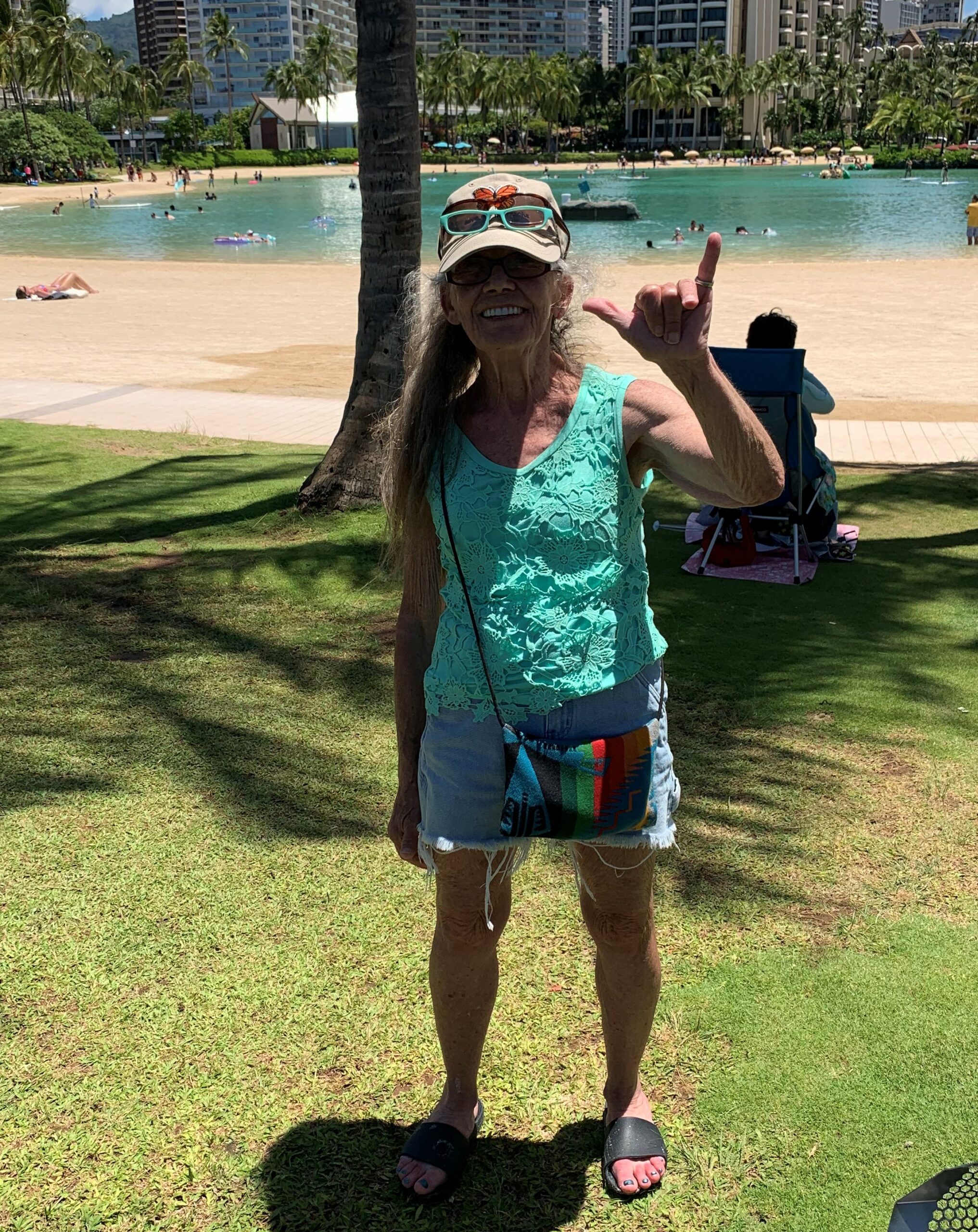 Lost Platinum Engagement & Wedding Bands at Duke Kahanamoku Lagoon