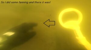 how to find lost ring with metal detector