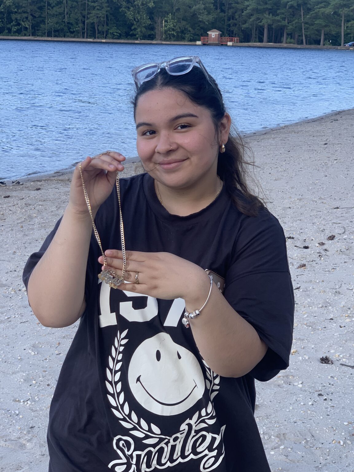 Necklace lost in lake, Metal Detector near me, Egg Harbor City NJ