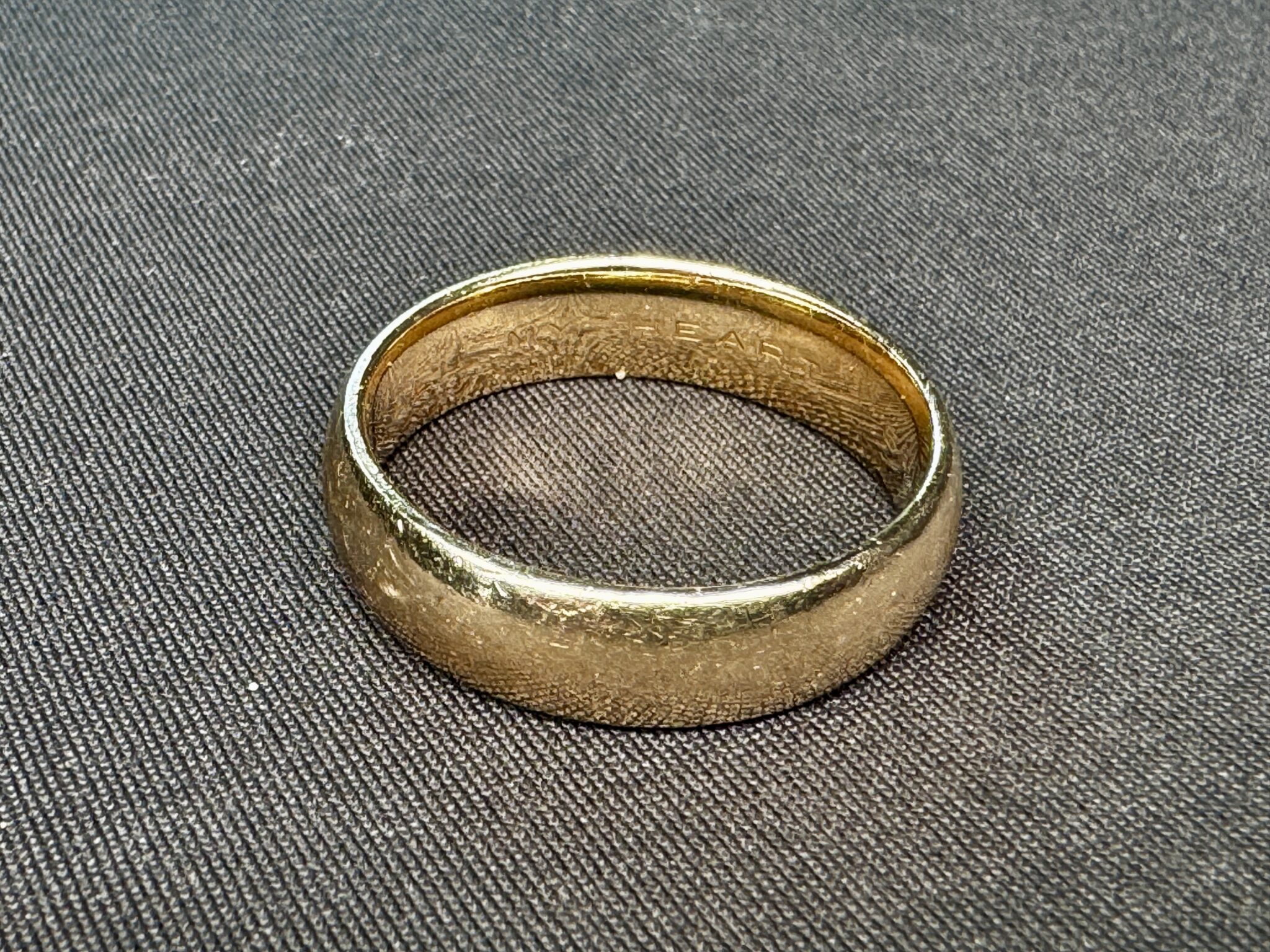 Lost Gold Wedding Ring Recovered, Weko Beach, Bridgman Michigan (Lake Mi)