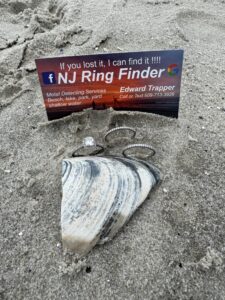 NJ ring finder LBI ring finder lost Ring Surf City
