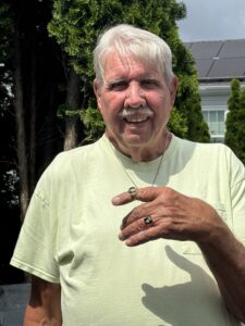 Find lost ring in the yard