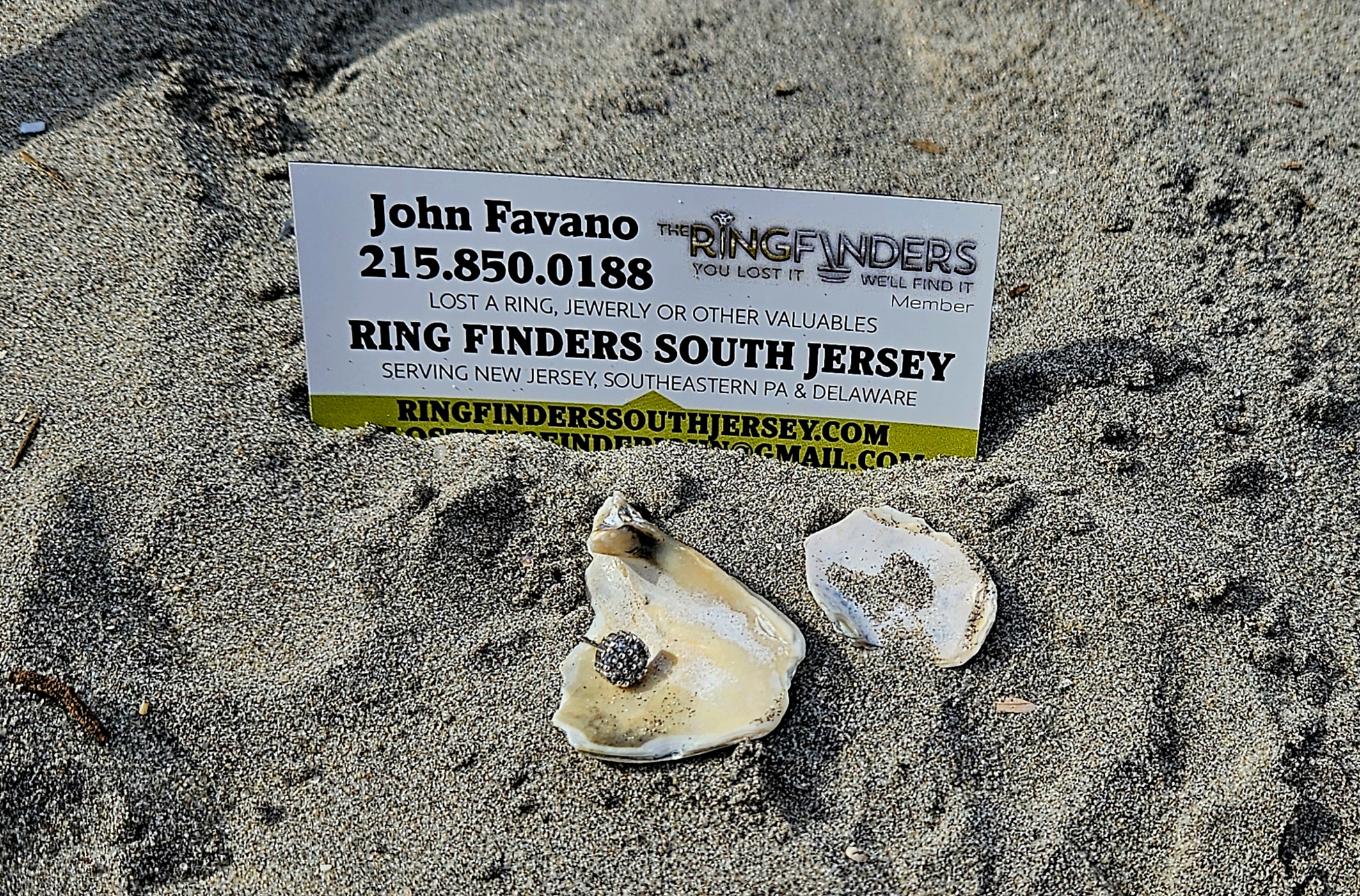 beach ring finder