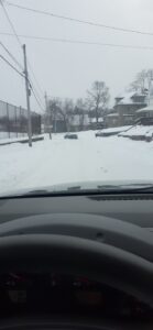 The road to the their house!