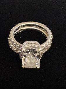 14k Wedding & Engagement Ring Set